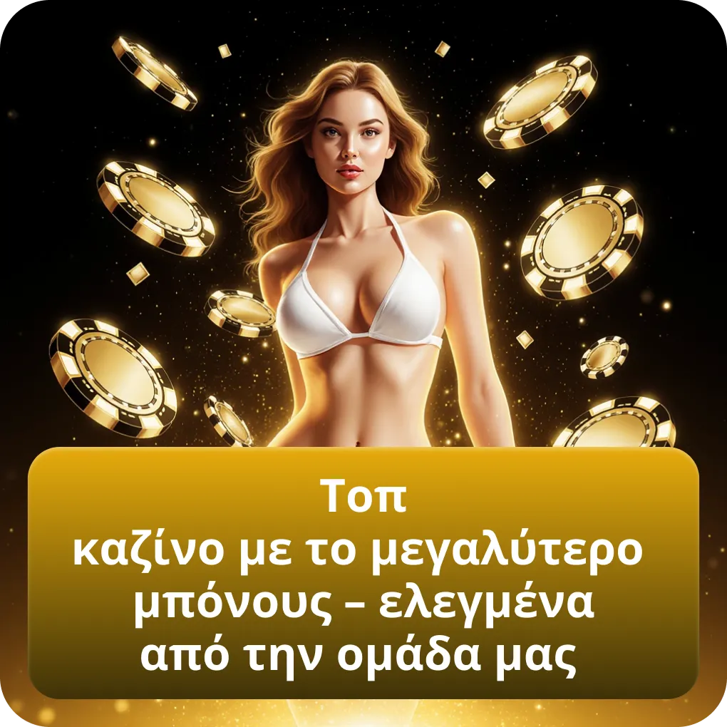 Τοπ καζίνο με το μεγαλύτερο μπόνους – ελεγμένα από την ομάδα μας